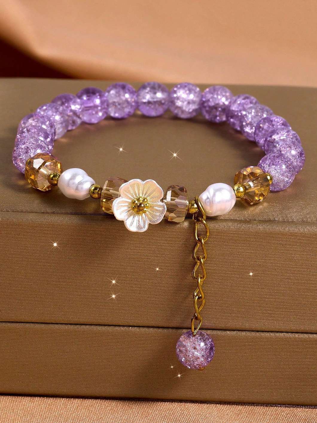 Crystal Cluster Stretch Bracelet